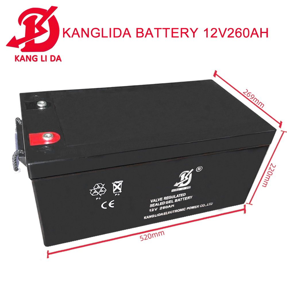 kangldia battery 12v260ah