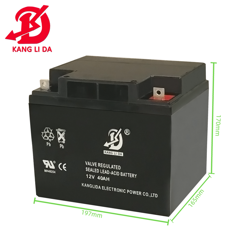 What is the internal structure of the gel battery?